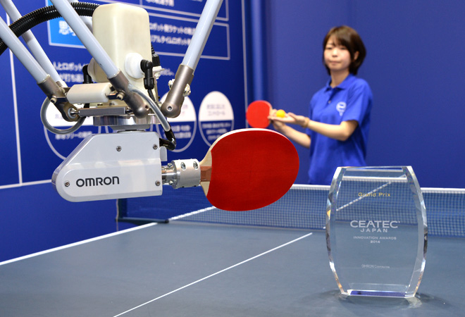 Table Tennis Rallying Robot